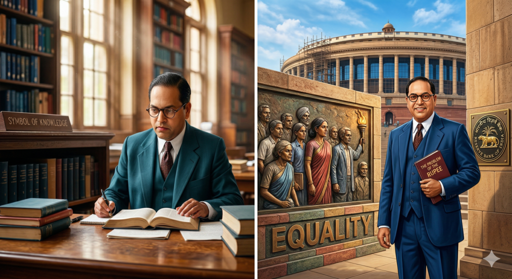 ambedkar: the symbol of knowledge